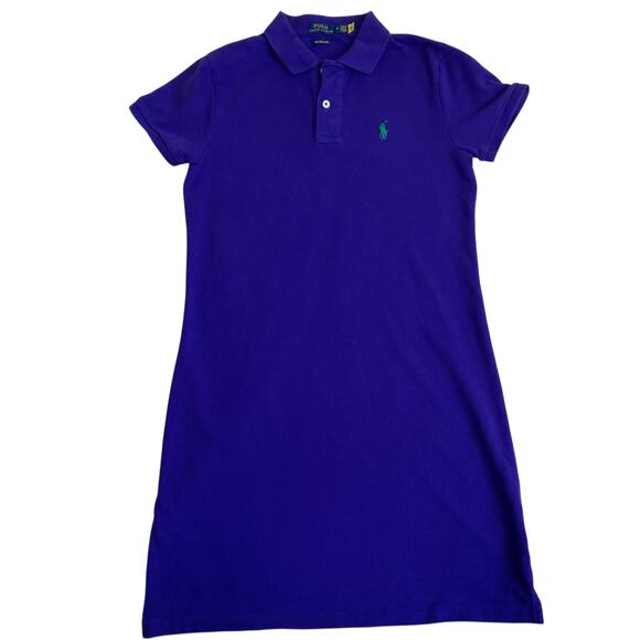 Polo Ralph Lauren Sz M The Mesh Mini Dress in Dark Violet Purple Tennis Preppy - Picture 11 of 16